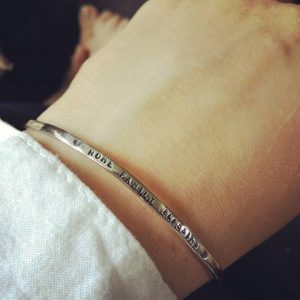 personalised bangle