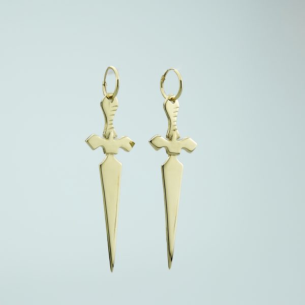 dagger earrings