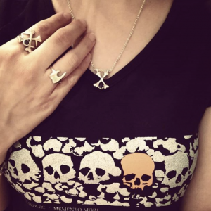 crossbones pendant