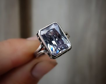 Crystal Ice Polaris - Bohemian Ring - Diamond Alternative- Boho Jewellery