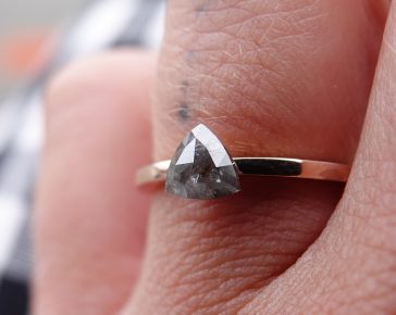 Salt & Pepper Diamond 0.73ct – SOLD
