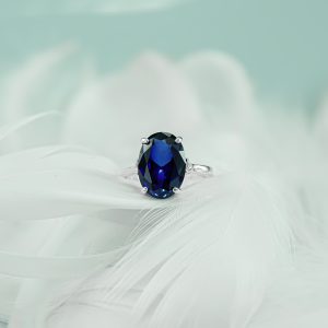 Synthetic Sapphire Mega Bling