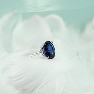 Synthetic Sapphire Mega Bling