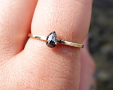 salt & pepper Diamond 0.60ct