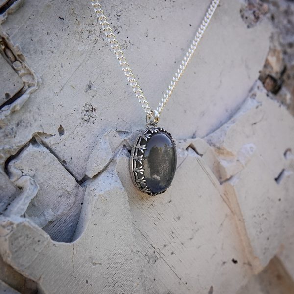 Grey Moonstone Pendant