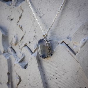 Grey Moonstone Pendant