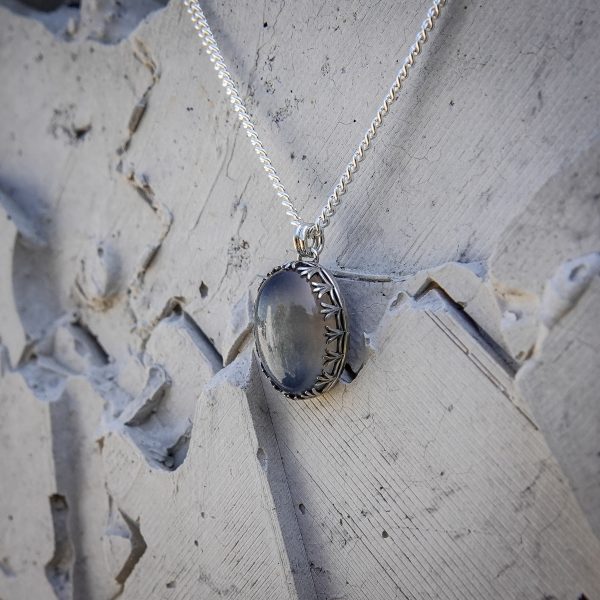 Grey Moonstone Pendant