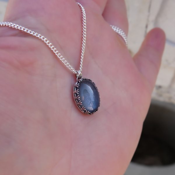 Grey Moonstone Pendant