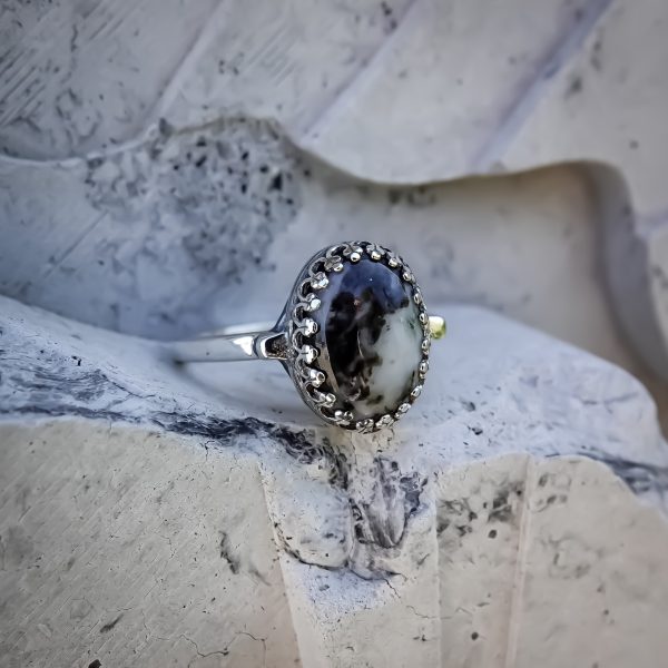 Zebra Jasper Crown