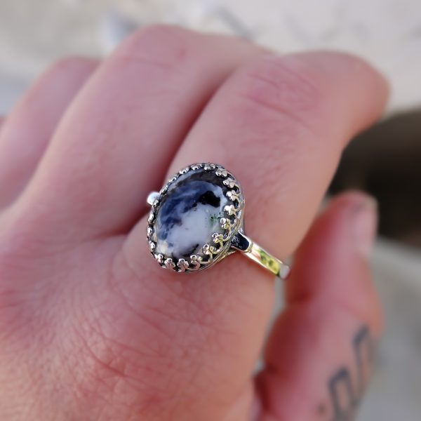 Zebra Jasper Crown