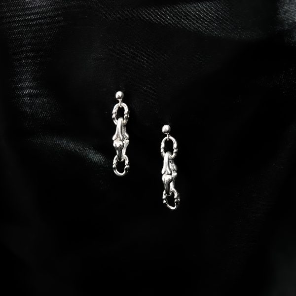 Chain Of Bones Earrings