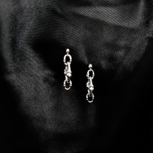 Chain Of Bones Earrings