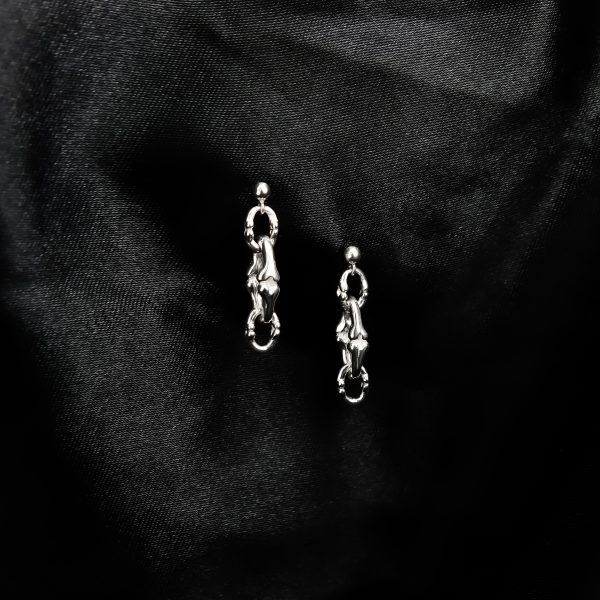 Chain Of Bones Earrings