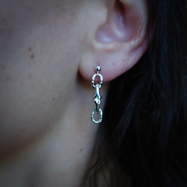 Chain Of Bones Earrings