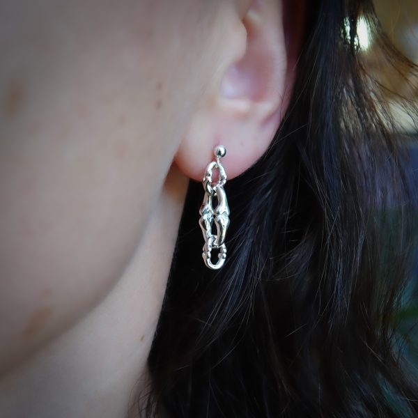 Chain Of Bones Earrings
