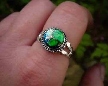 Peacock Turquoise Blaze