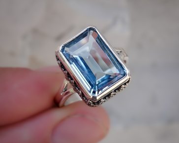 Sky Blue Topaz Polaris