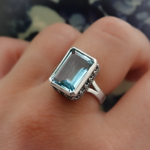 Sky Blue Topaz Polaris