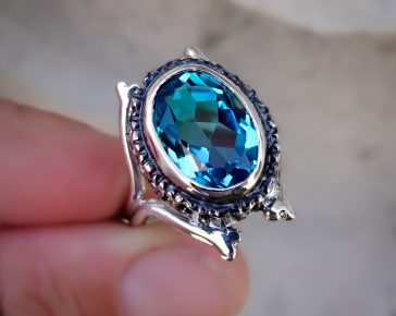 Teal Quartz Ossuary