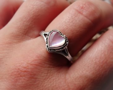 Mother of Pearl Heart – SOLD OUT