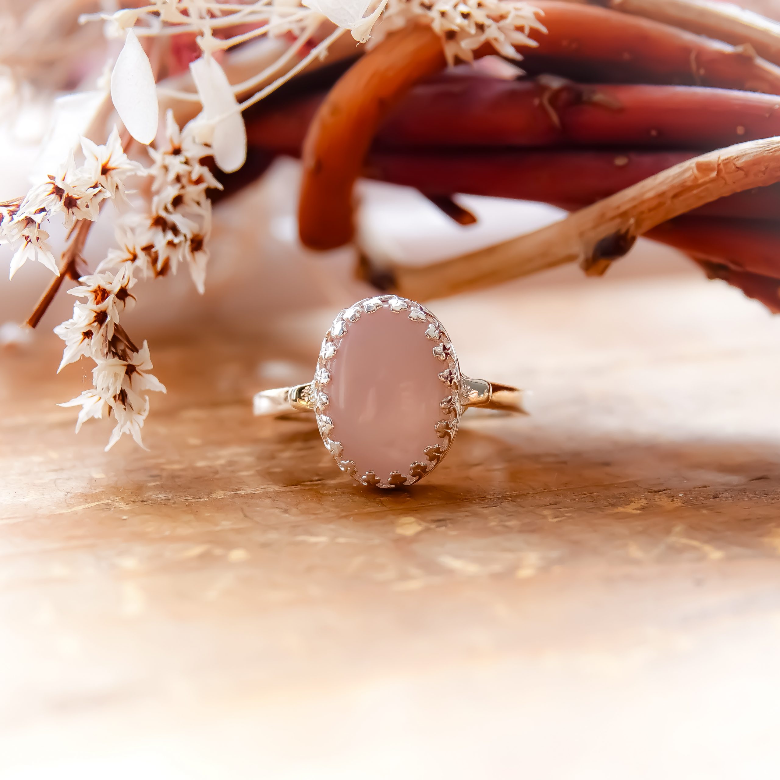 Rose Quartz Crown